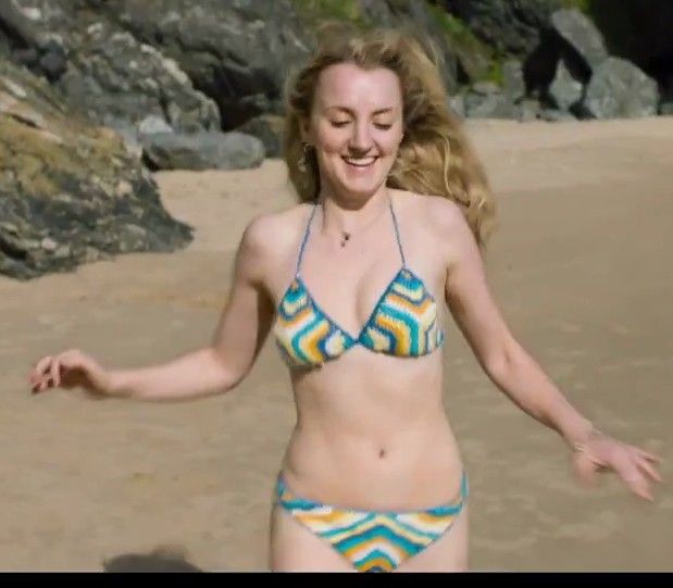 Evanna Lynch in bikini