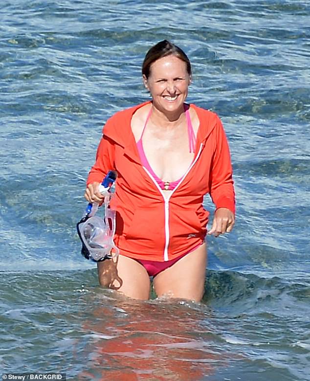 Molly Shannon in bikini