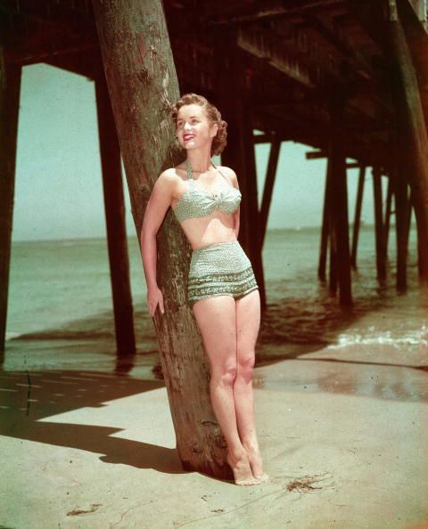 Debbie Reynolds in bikini