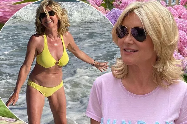 Anthea Turner Bikini Pic