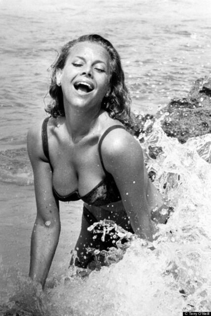 Honor Blackman Bikini Pic