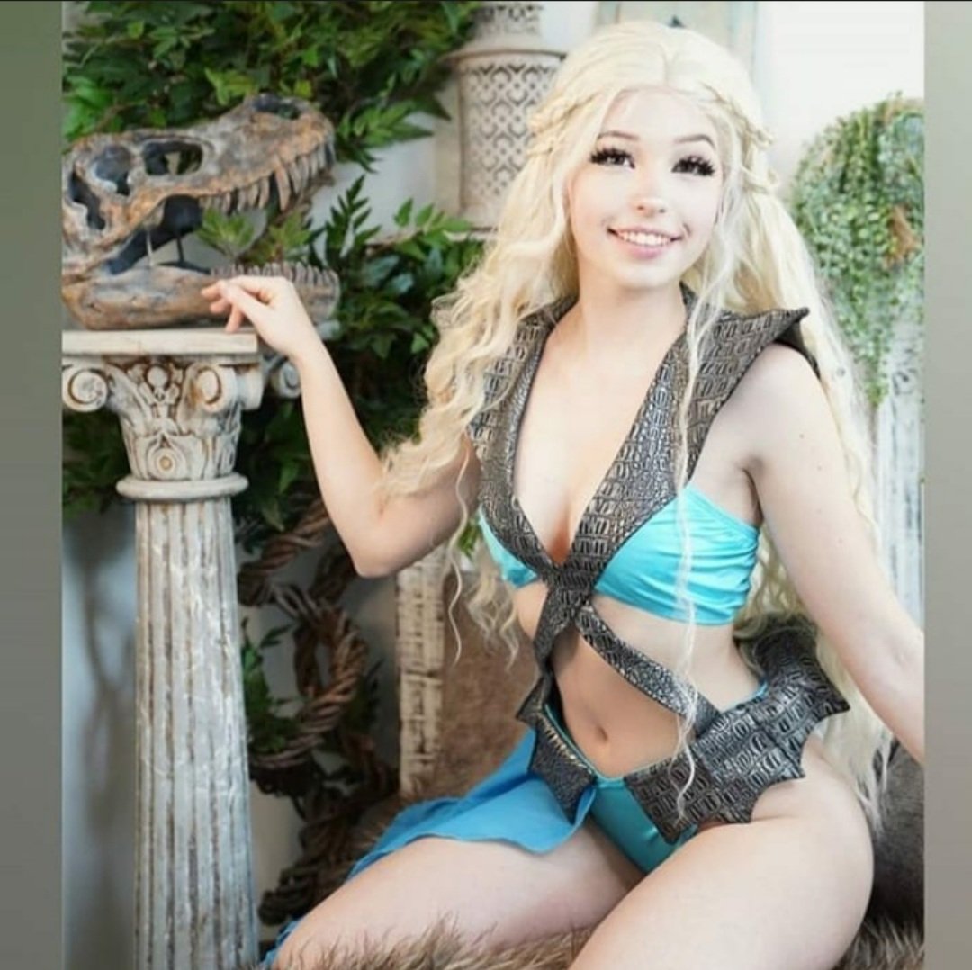 Belle Delphine in Unique Swimwear