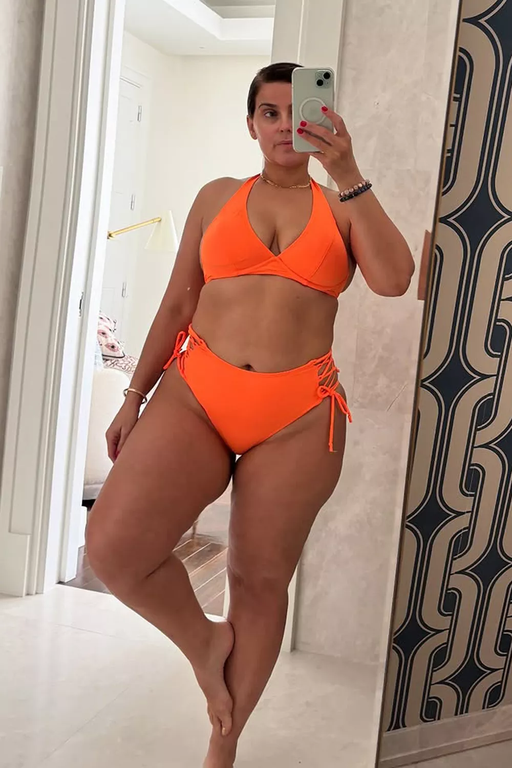 Nelly Furtado in bikini without makeup