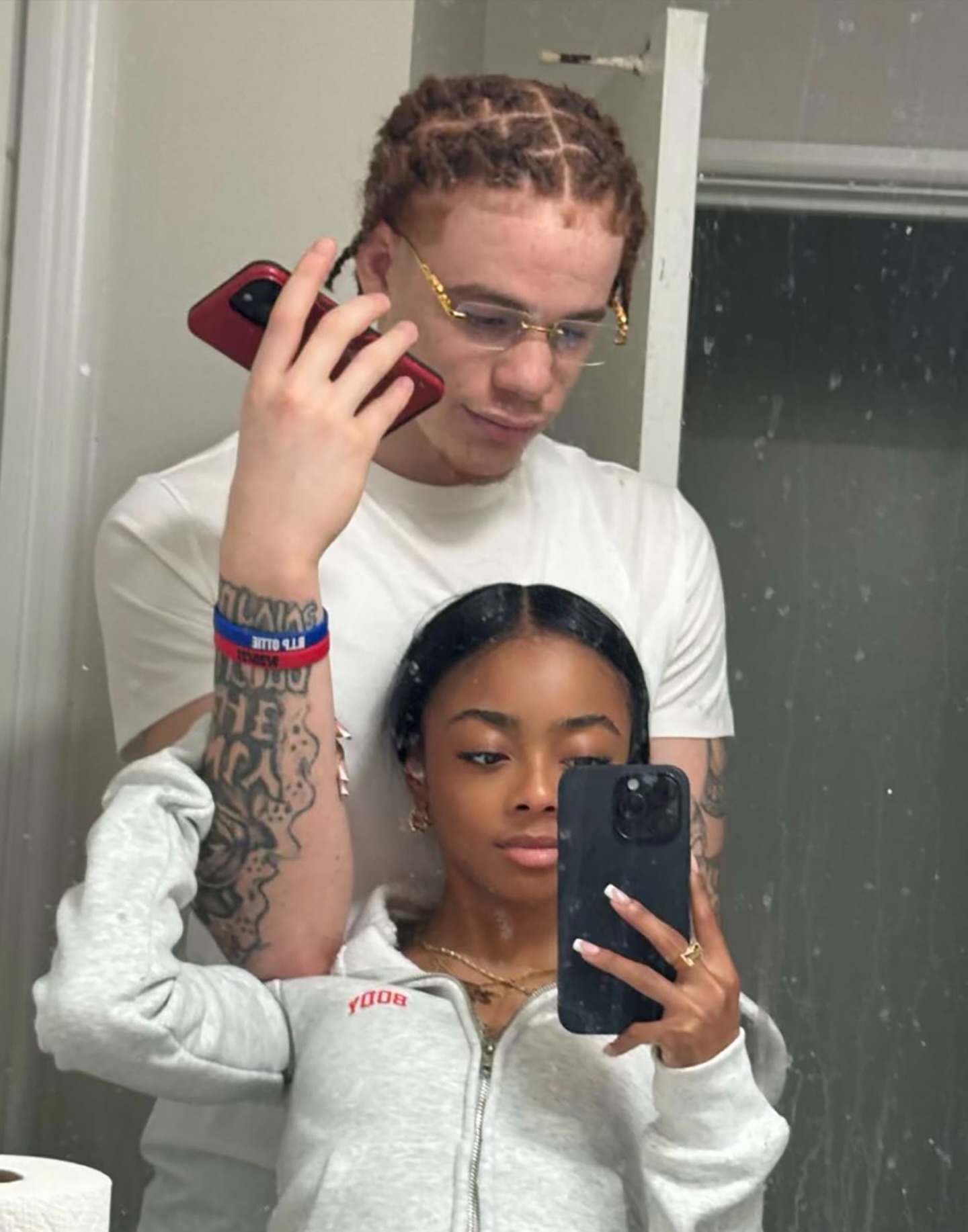 Skye Jackson and baby daddy Deondre Burgin